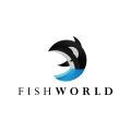 鱼的世界Logo