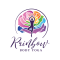 虹身瑜伽Logo
