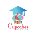 カップケーキ卒業ロゴ