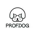 教授犬ロゴ