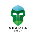 斯巴达的高尔夫Logo