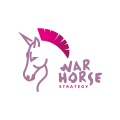 战马的战略Logo