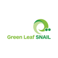 绿叶的蜗牛Logo