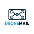 无人机的邮件Logo