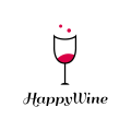 快乐的酒Logo