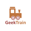 极客的火车Logo