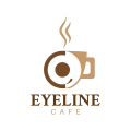 眼线咖啡Logo