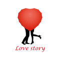 爱的故事Logo