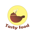 美味的食物Logo