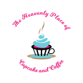 蛋糕和咖啡Logo