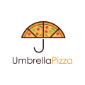 伞的比萨Logo