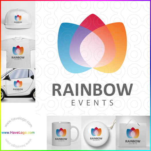 购买此彩虹logo设计55567