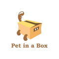 宠物在一个盒子里Logo