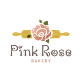 粉红玫瑰面包Logo