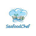  Seafood Chef  Logo