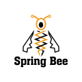 春天的蜜蜂Logo