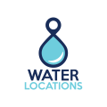 水的位置Logo