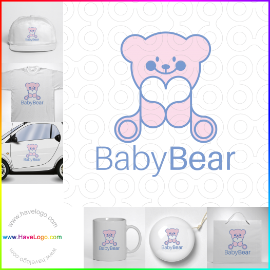 购买此小熊logo设计60920