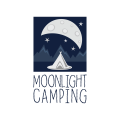 月光露营logo