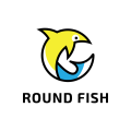  Round Fish  Logo