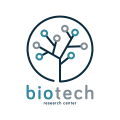 バイオテクノロジーの会社ロゴ