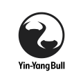 阴阳的公牛Logo