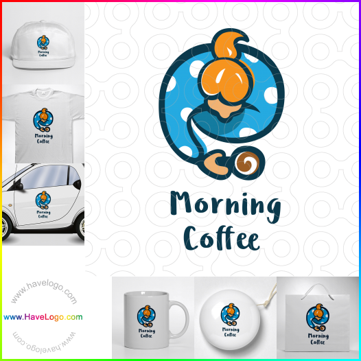 购买此早上的咖啡logo设计60730