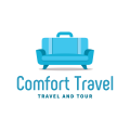 舒适的旅行Logo