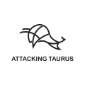 攻击公牛Logo