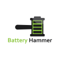 电池锤Logo