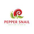 辣椒蜗牛Logo