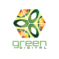 绿色数字Logo