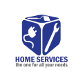 家庭服务（立方体）Logo