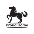 骄傲的马Logo