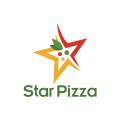 明星比萨Logo