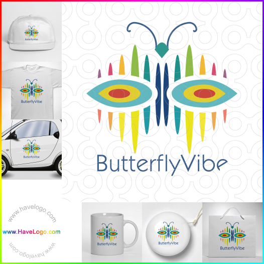 购买此蝴蝶logo设计24560