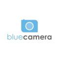 蓝色的相机Logo