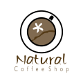 ナチュラルコーヒーショップロゴ