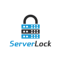 服务器锁Logo