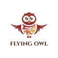 猫头鹰飞Logo