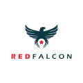 红色猎鹰Logo