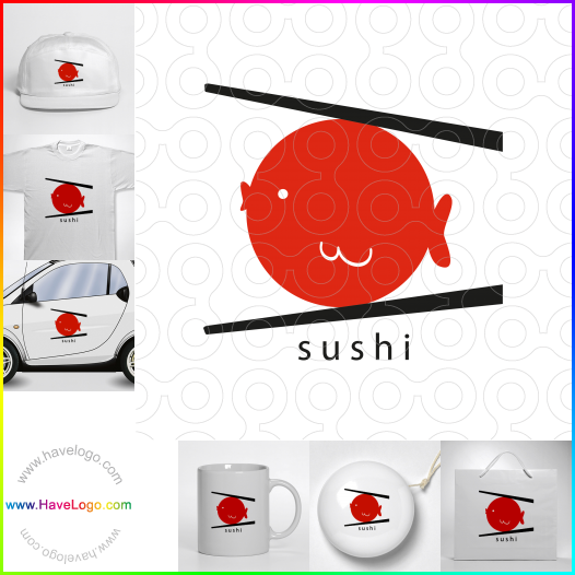 购买此寿司logo设计30509