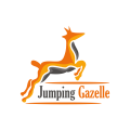  Jumping Gazelle  logo