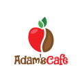 亚当的咖啡馆Logo