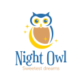 夜猫子Logo