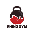 犀牛的健身房logo